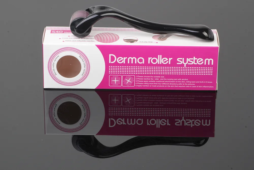 Dermaroller with 540 Needles DSR 540 Microneedle Roller Derma Roller Acne Removal Product 10 Sizes DHL 