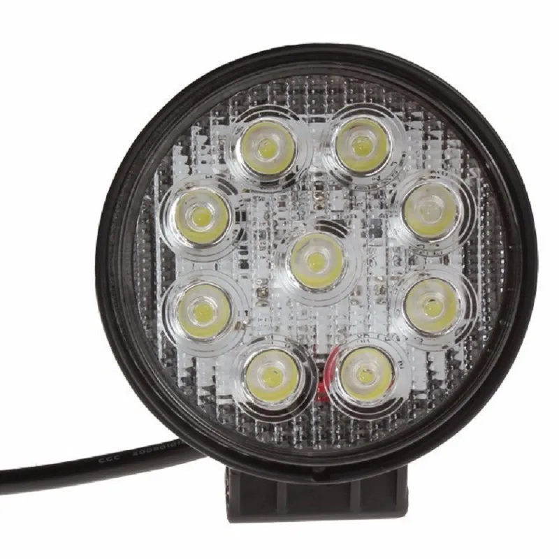 27W LED çalışma Işığı 12V 24V LED Traktör Işık Lambası Taşkın Off Yolu 4x4 Araba ATV Kamyonlar için LED Offroad Işık Çubuğu1703963