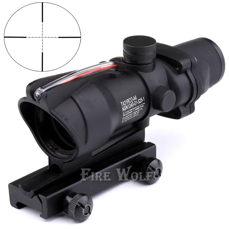 2017 Nowa gorąca sprzedaż Promocja Nowy ACOK 4x32 Zakres optyczny Tactical Scope Crosshair Hunting Riflescopes