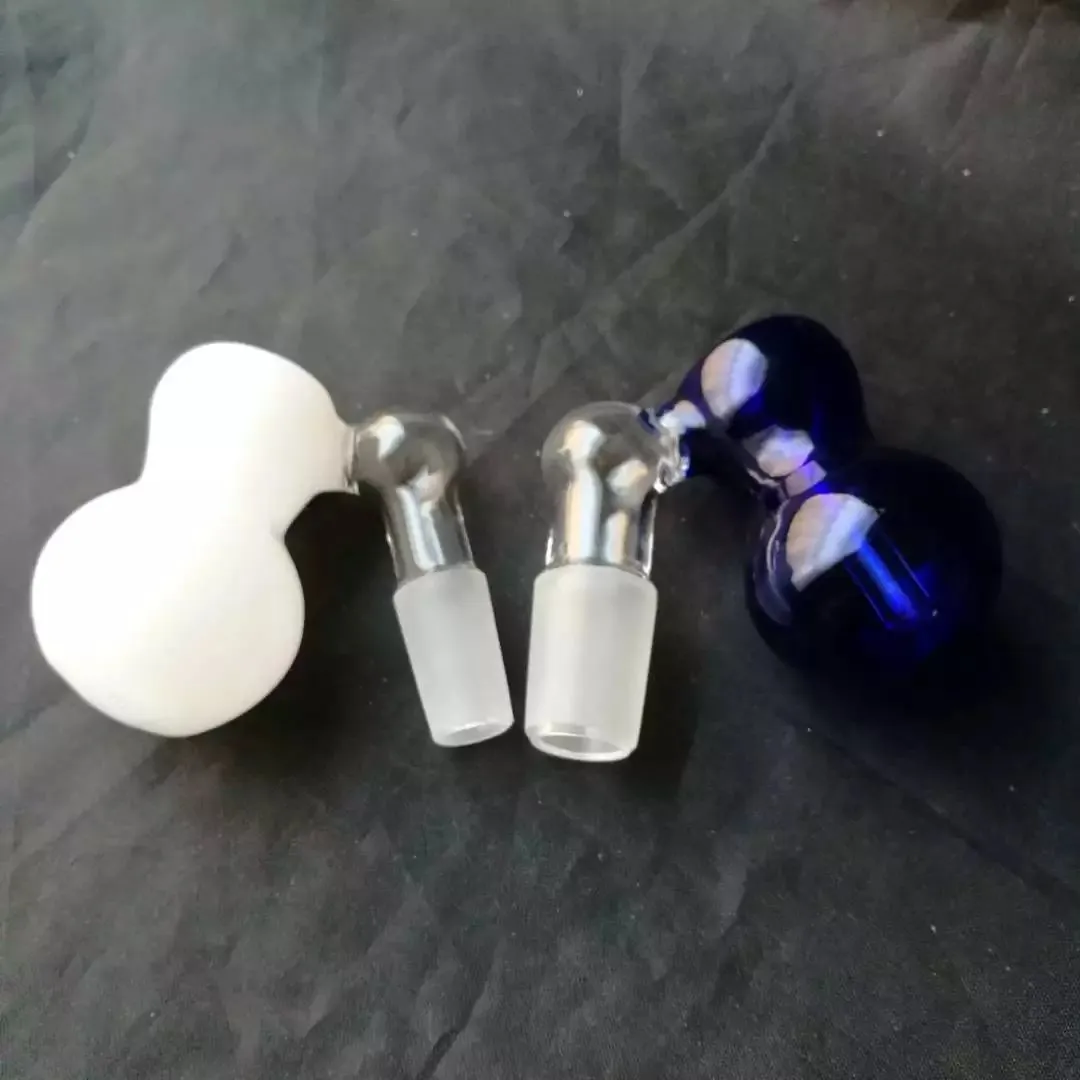 Accessoires pour bangs en verre de pots externes, Pipes à fumer en verre colorées mini-tuyaux à main multi-couleurs Meilleurs tuyaux en verre à la cuillère