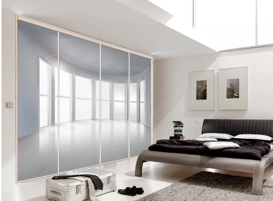Photo Taille Personnaliser l'espace moderne fenêtre vecteur minimaliste pour développer toile de fond TV