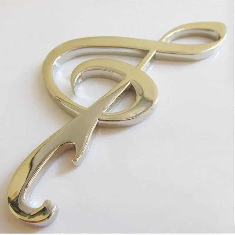 DHL Unique Wedding Favors "Symphony" Chrome Music Note Bottle Opener wedding gift