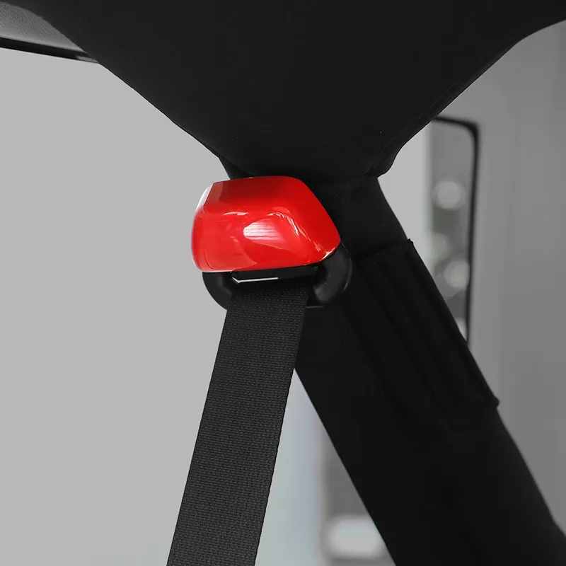 Couverture de boucle de ceinture de sécurité couverture de bouton de ceinture de sécurité meilleure vente adaptée pour Jeep Wrangler 2008-2016 ABS