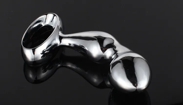 Stainless Steel Anal Plug Metal Prostate Massage Wand Dildo Plugs Masturbator Toy Bdsm Sex