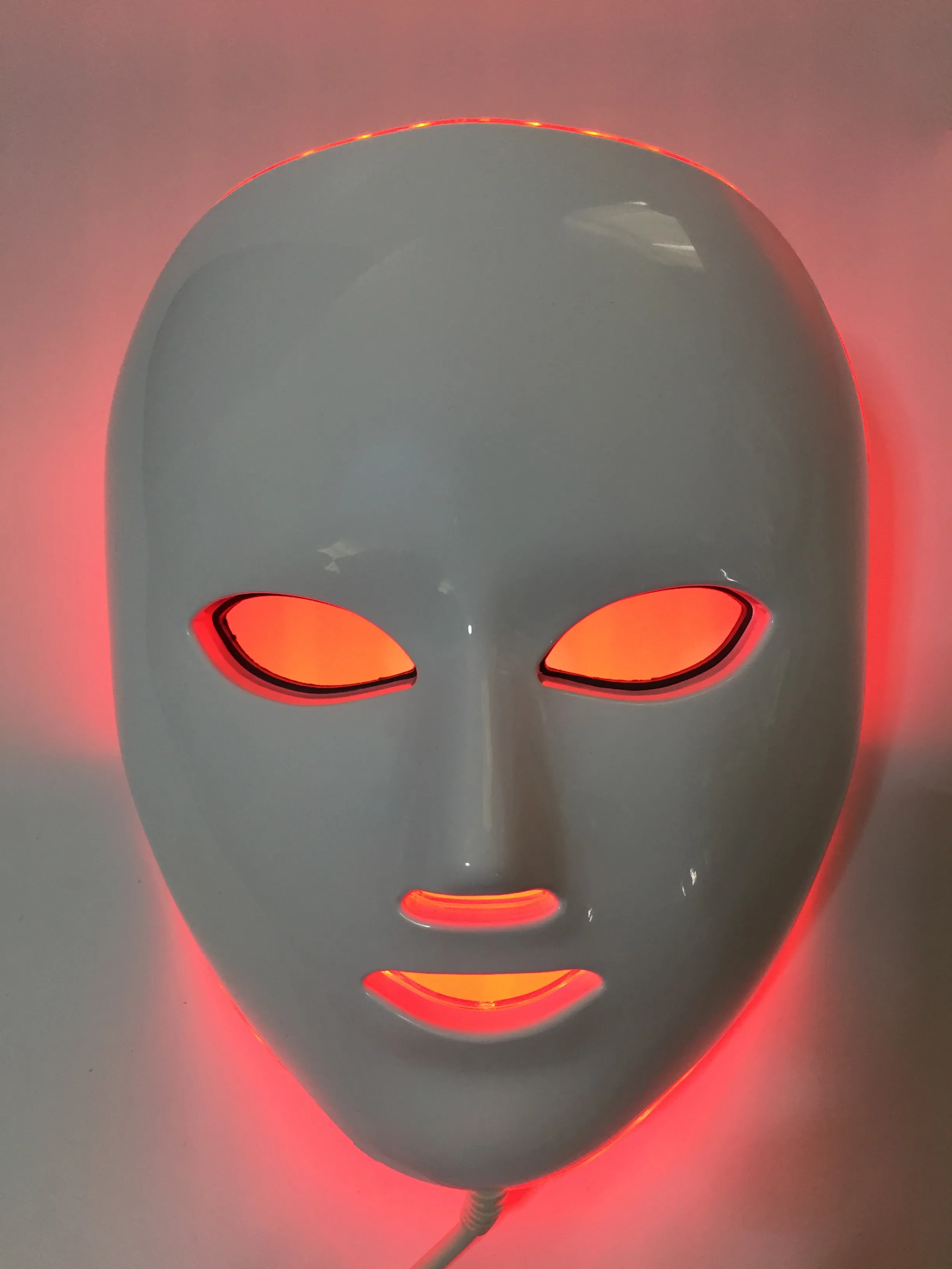 7 Cores photon PDT fotodinâmica máscara facial rejuvenescimento da pele facial removedor de rugas pele aperto beleza máquina