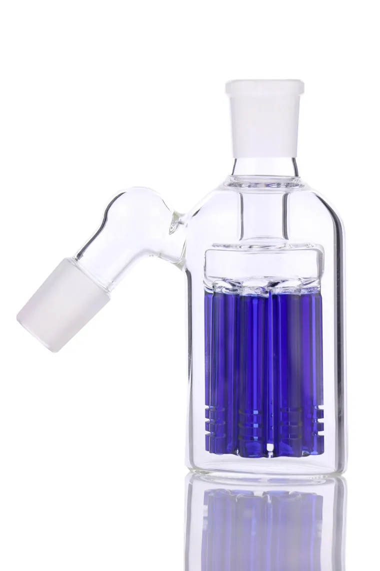 Wasserpfeifen neuer 8-Arm-Baum Aschefänger 90 45 Grad für Bongs Glas Wasserpfeife Bubbler 14mm 18mm