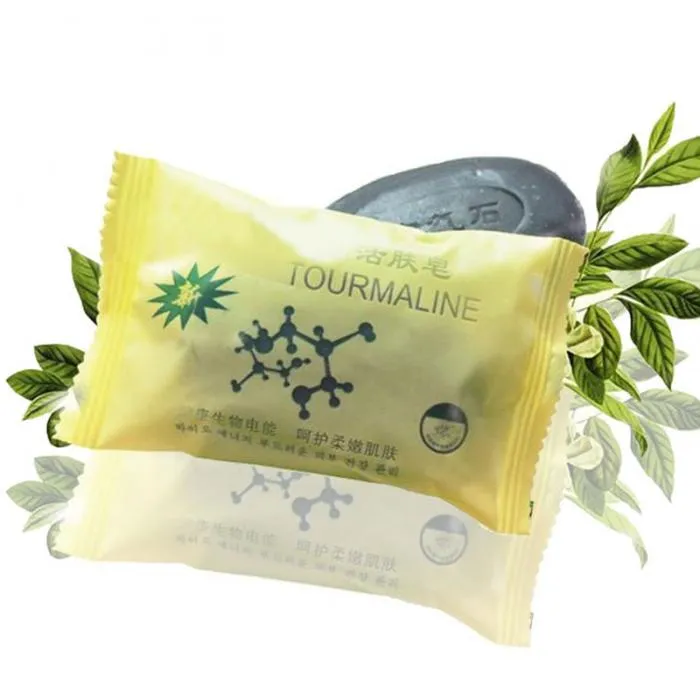 High Quality Tourmaline Soap Personal Care Handmade Soap Face & Body Beauty Healthy Care With 