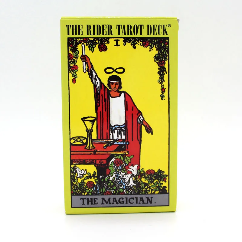 The Rider Tarot Deck Board Game 78 + 2 stks / set Nieuwe Design Cards Game English Edition Tarot Board Game voor Family Friends