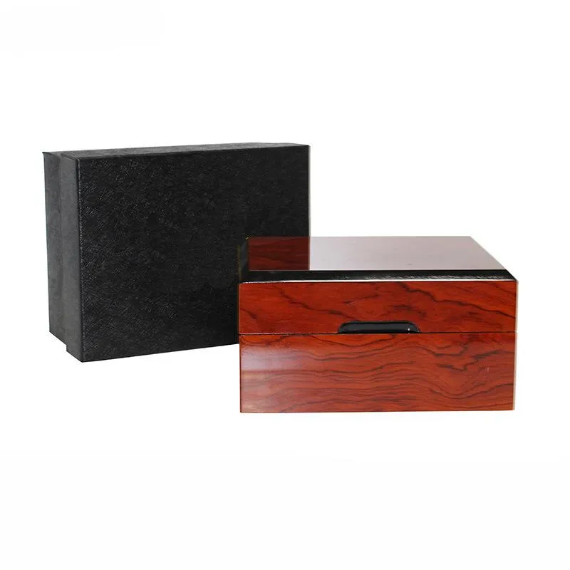 Brand Solid Wood Box Jewelry Watch Display Organizer Storage Case Container Decorative Wooden Beauty Gift Boxes glitter2008