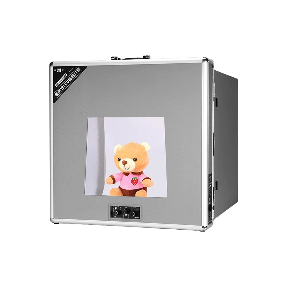 32 * 32cm NanGuang NG-T3220 Katlama LED Fotoğraf Fotoğraf Stüdyosu Video Işıklandırması Çadır Profesyonel Portatif LED softbox Box Set 110V 220V