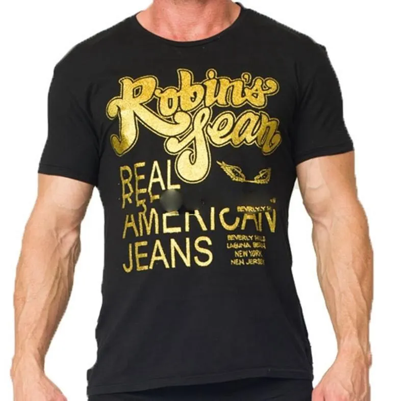 New Mens shirts for men 100% Cotton polo shirt Hip Hop Men Short Sleeve T Shirt Robin short tee&tops men clothing