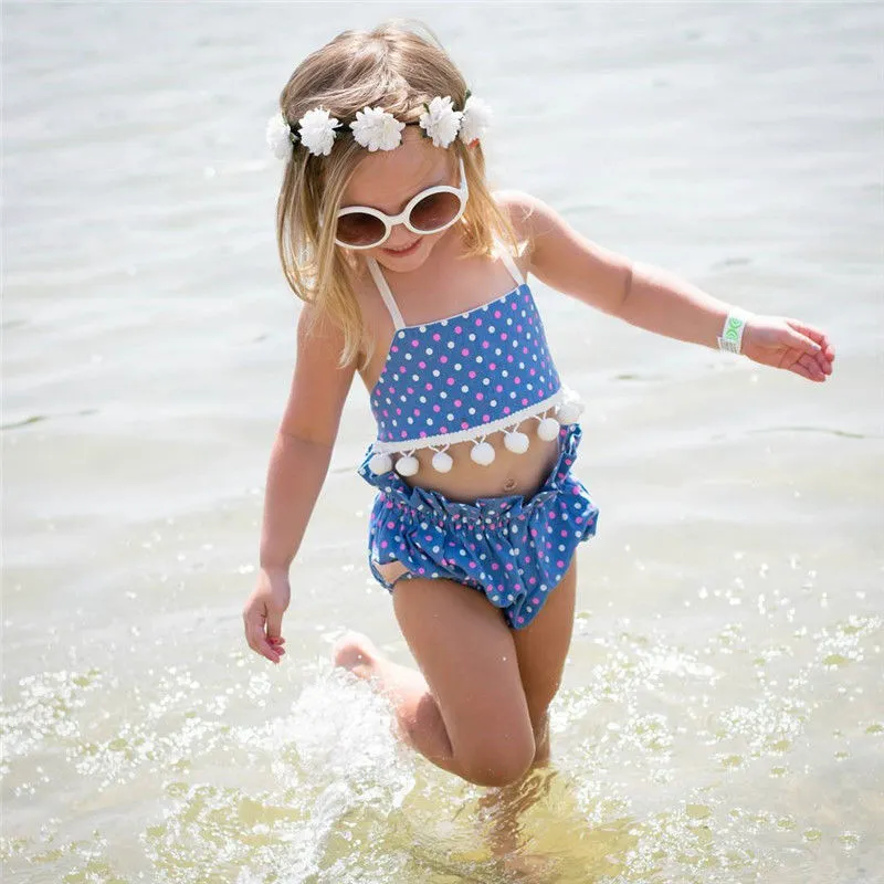 Niña bikini traje deals