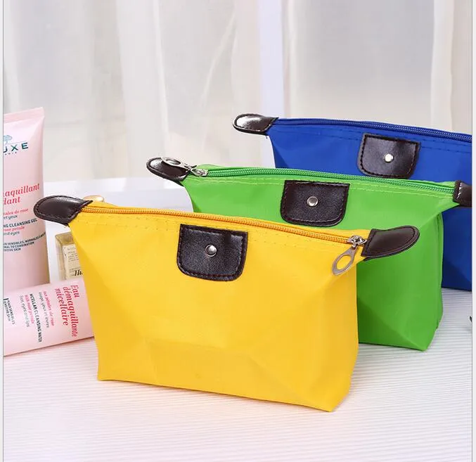 Candy Cute Women Lady Borse da trucco da viaggio Borsa cosmetica Pochette Borsa da appendere Articoli da toeletta Kit da viaggio Organizzatore di gioielli Portamonete casual