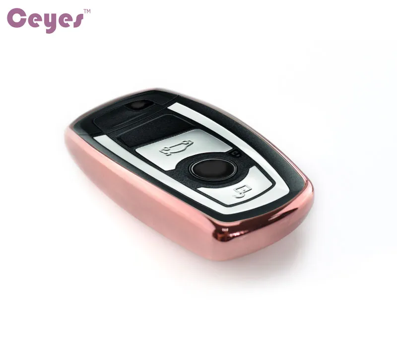 Patent TPU Car Auto Remote Key Case Cover Shell for 2 3 4 5 6 Series X3 X4 GT Car Accessories Styling4577696