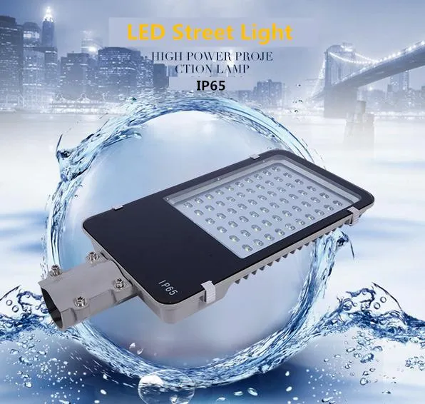 LED Street Light 12W 24W 30W 50W 60W 80 W 100W 85-265V Wodoodporna IP65 Garden Road Stadium Lampy LED Flood Lights Outdoor Lighting 2020