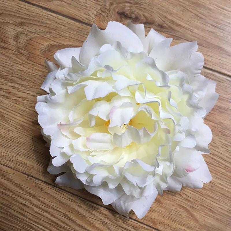 DIY 15 cm Sztuczne kwiaty Jedwabne Piwonia Kwiat Głowy Wedding Party Dekoracji Symulacja Fałszywy Kwiaty Głowy Dekoracje WX-C03
