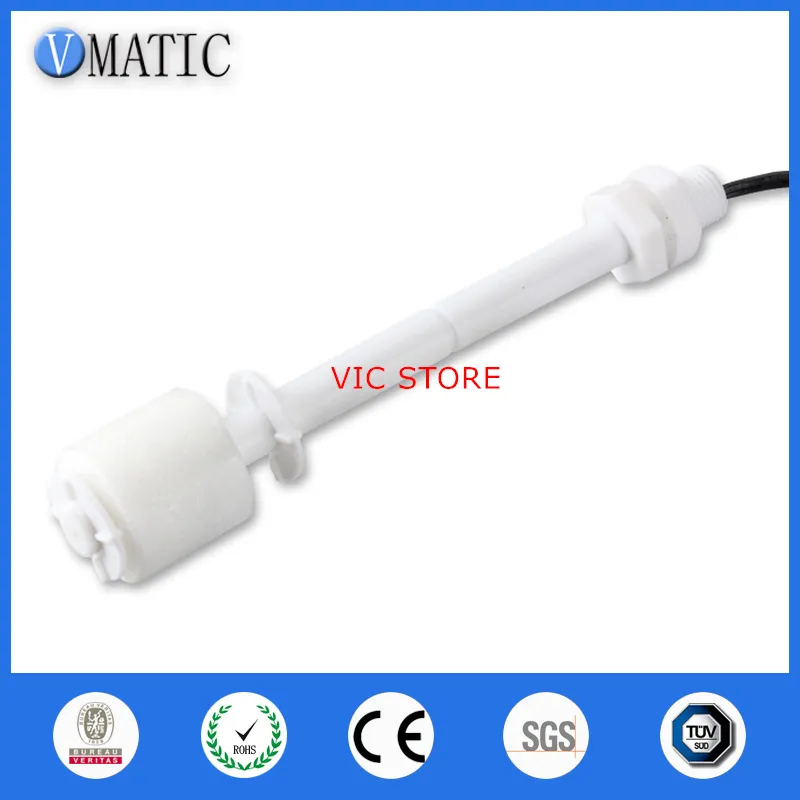 Vmatic Electronic composant électrique PP Boule en plastique magnétique Vertical Float Niveau d'eau Capteur N ° VC10110-P 10 PCS