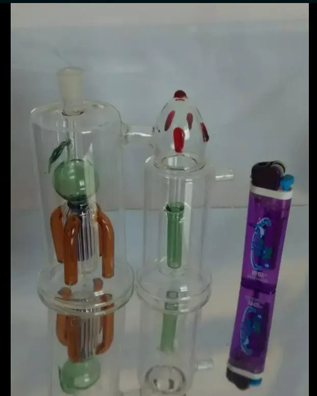 A-29 Hoogte Bongglass Klein Recycler Olie Rigs Water Pijp Douchekop Perc Bong Glass Pijpen Hookahs - Vlees en Bloed