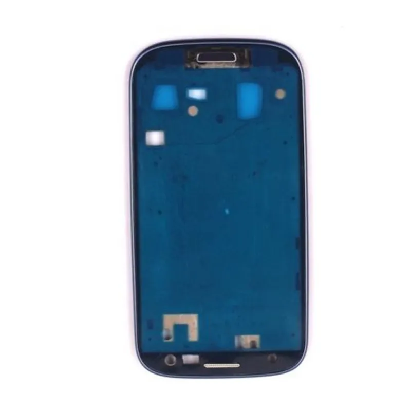 100 PZ OEM Nuovo Samsung Galaxy S3 i9300 i747 Alloggiamento Anteriore Telaio Cornice Cornice Centrale Blu Nero Argento DHL Libero