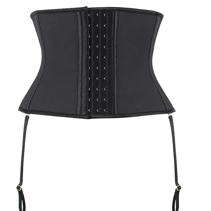 Latex Waist Trainer with Garter Belt Steel Boned Body Shaper Slimming  Underwear Cotton Waist Shaper Corset Underbust 6XL from Dhgate Garters -  price 19.19