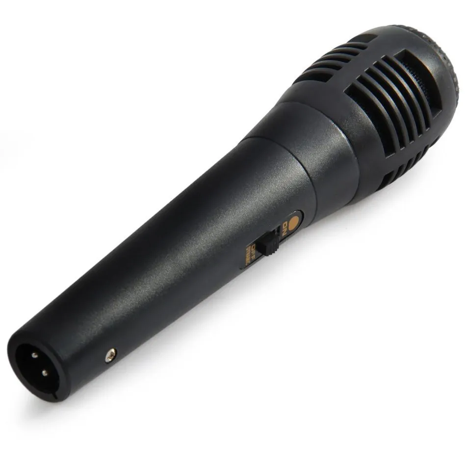 New Dynamci Mikrofon mit 1.5m Kabel Unidirektional Dynamic Wired Microphon Durable Zinklegierung Metall für alle Gesangsmaschinen
