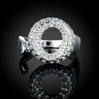 Wholesale - Retail lowest price Christmas gift, new 925 silver fashion RingyR028