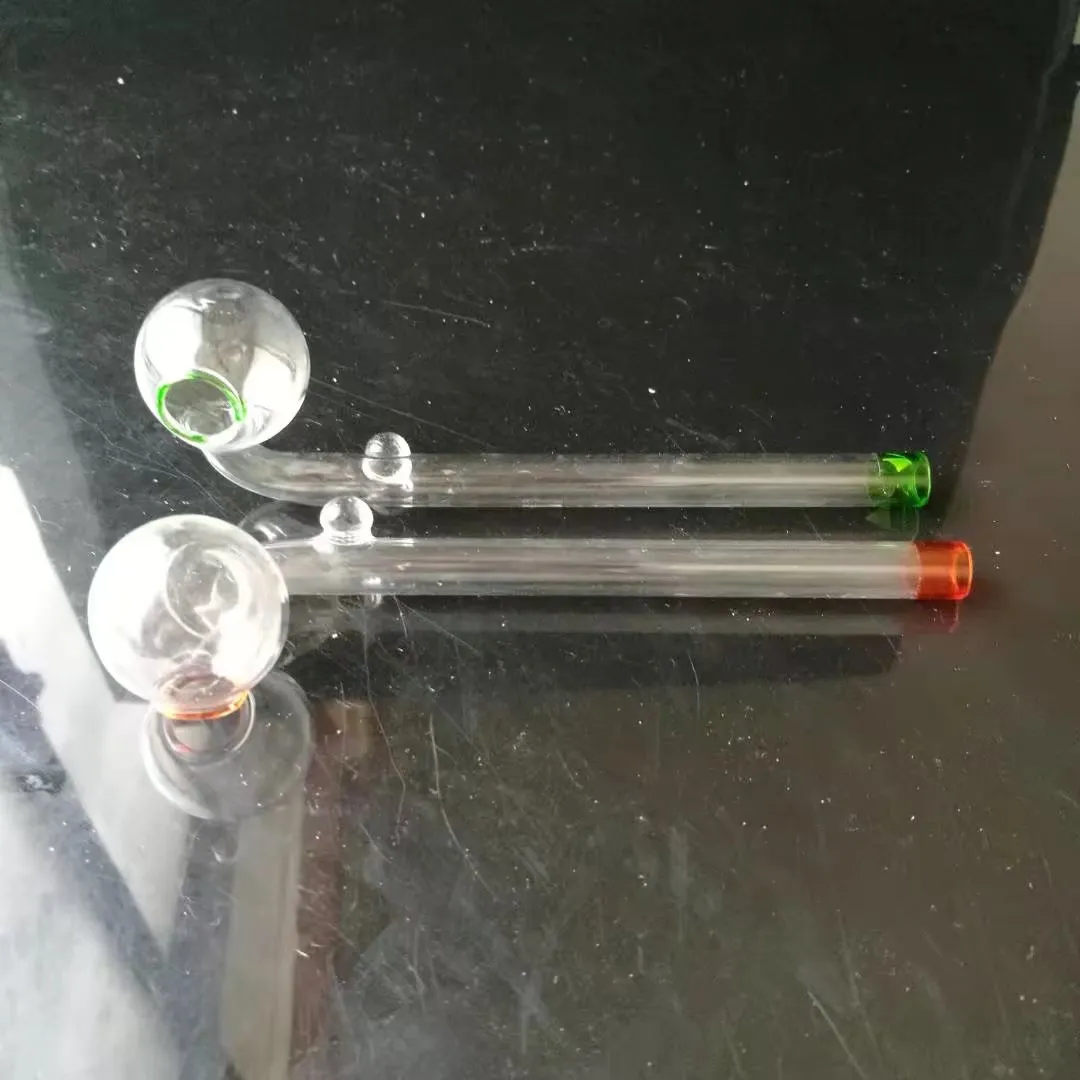 Cresceu em tubos de vidro bolhas, 16 cm, acessórios de cachimbo de vidro por atacado, acessórios de bong de vidro, frete grátis