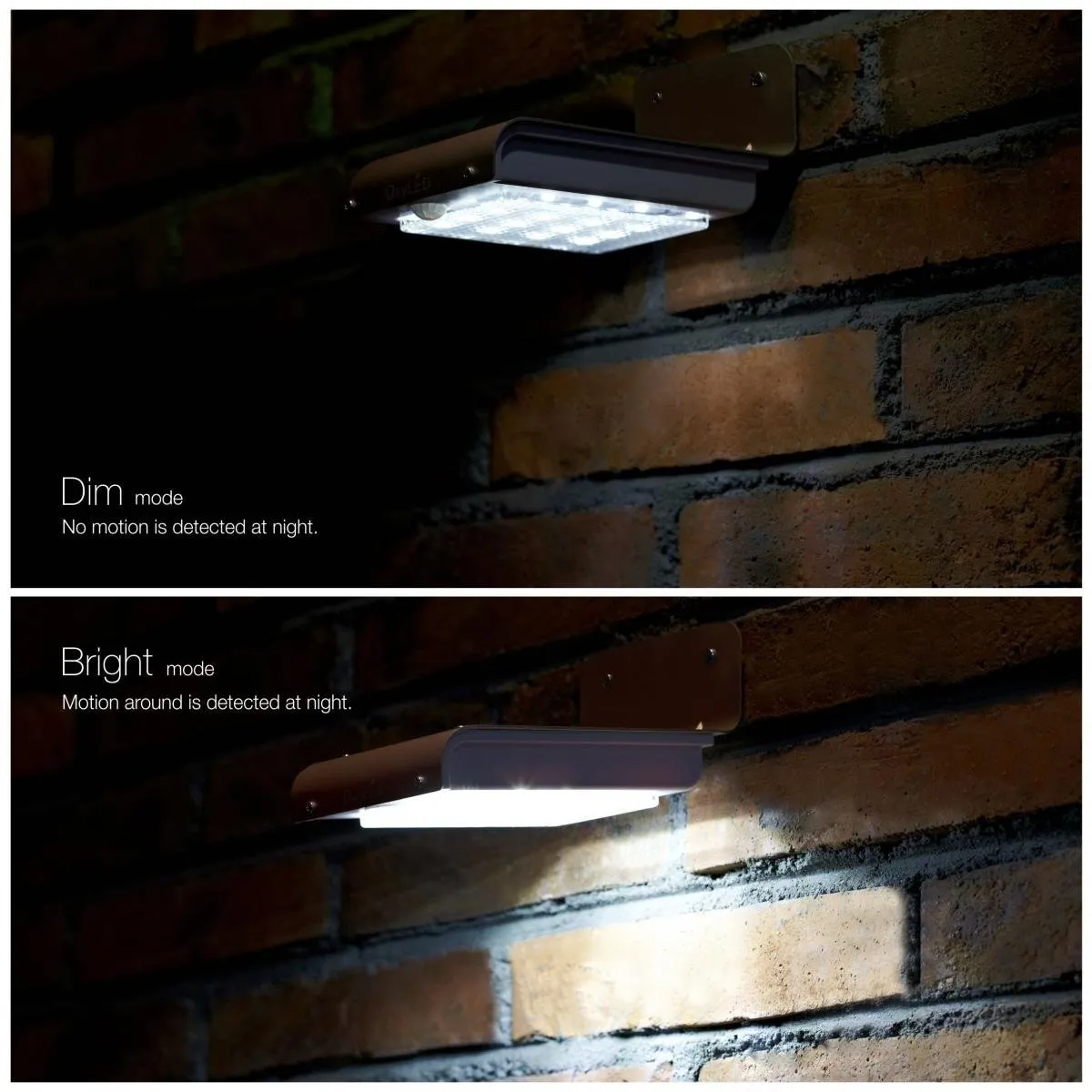 esterno parete solare lampade 16 Luce impermeabile della lampada del sensore di movimento Giardino Sicurezza di energia solare LED esterni