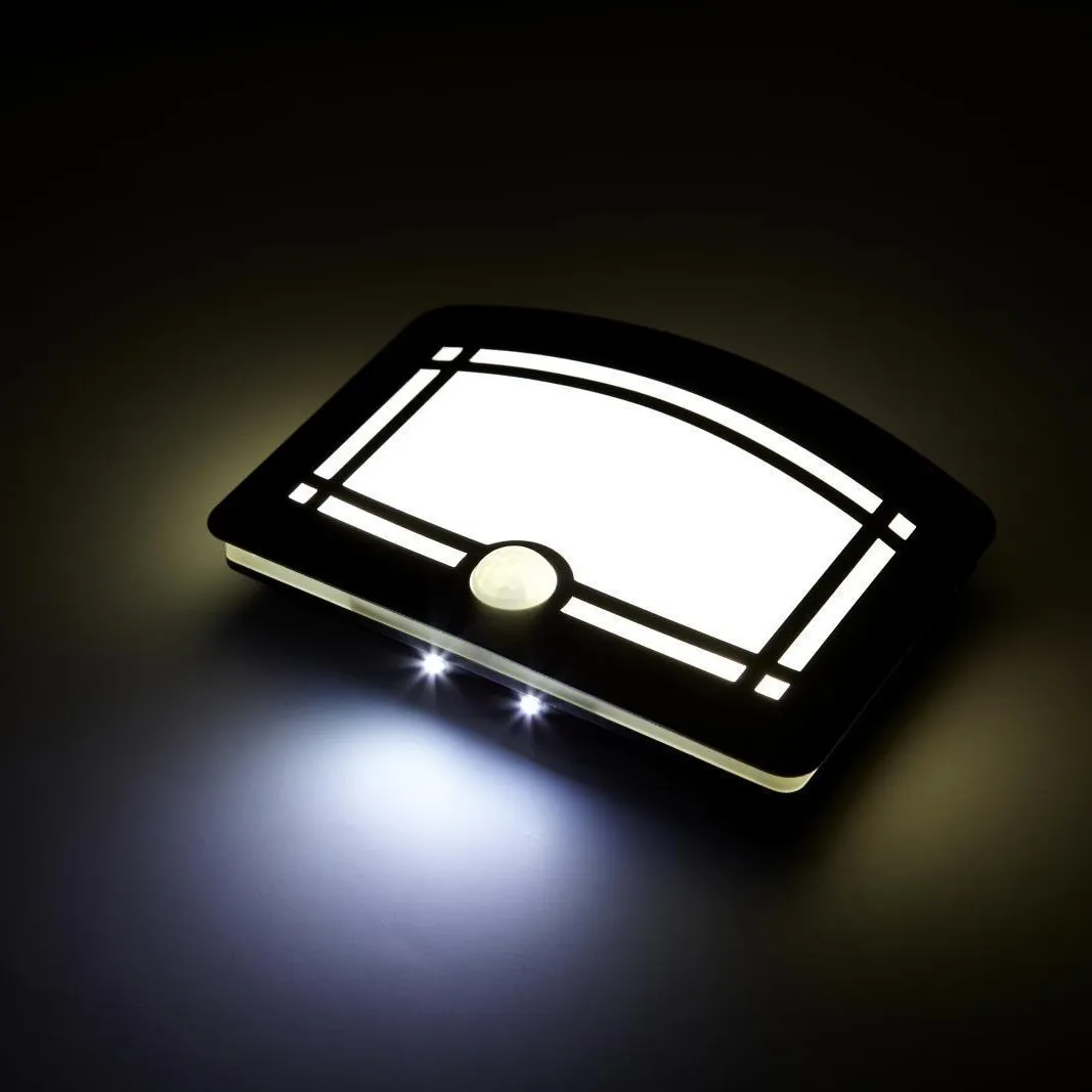 벽 램프 12 Led 알루미늄 케이스 무선 스틱 모션 센서 활성화 된 배터리 작동 Sconce 스포트 라이트 복도 야간 조명