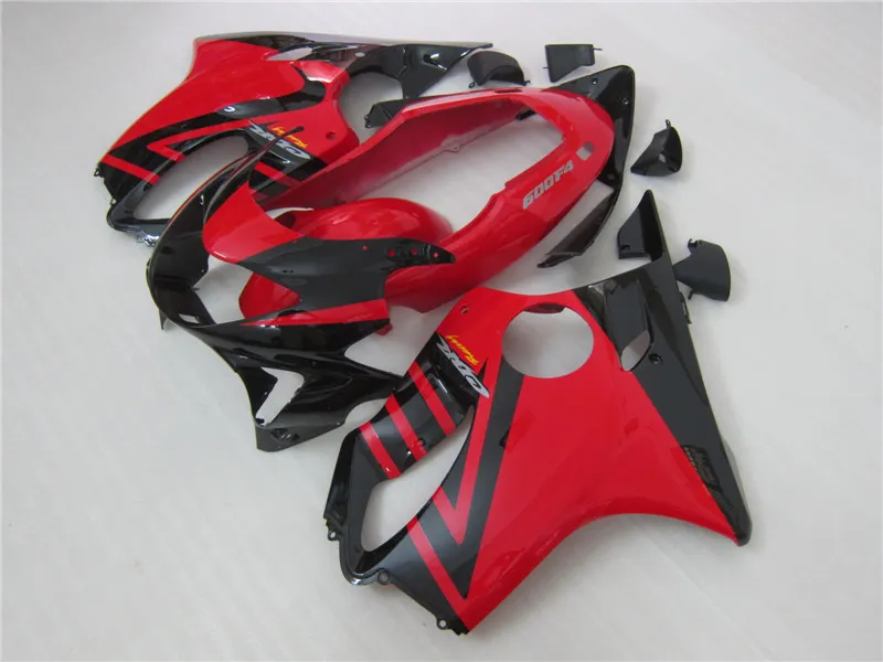 100% Fit Injectie Keuken Kits voor Honda CBR600 F4 1999 2000 Rood Zwart Aftermarket Body Backings Set CBR 600 F4 99 00