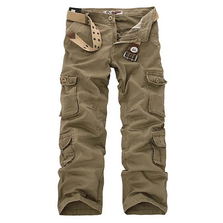 Pantalones tácticos para hombre. Pantalones Cargo con múltiples bolsil – Te  Quiero Fashion