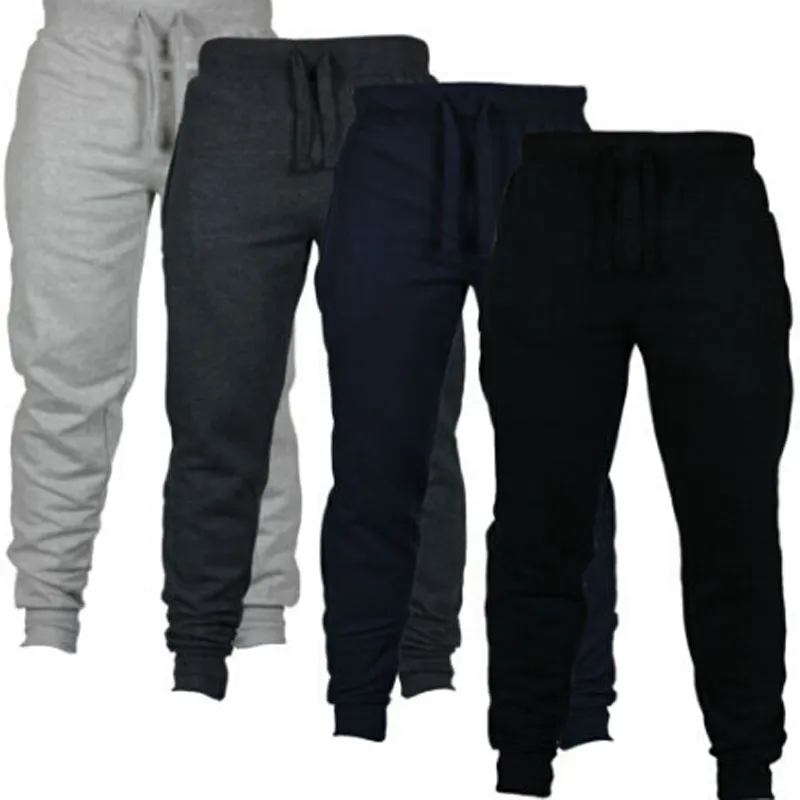 Ny mode harem svett män byxor jogger byxor chinos mager joggers män avslappnade jogger byxor sportbyxor slimfeet svettbyxa