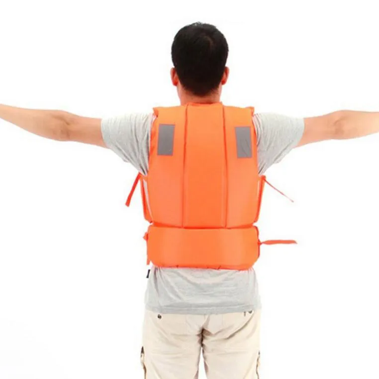 Survival Boat Sail Life Vest Men Kayak Swim Working Bubble Jackets Bathing Suit Lifesaving With Whistle Life Jacket For Adult 