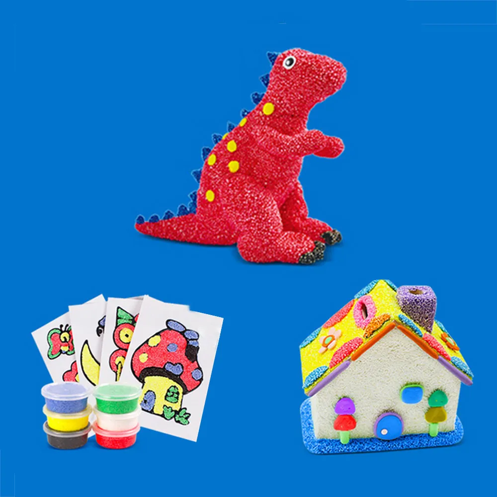 kit Light clay 20g one color pack with small box and Tools Drying Intelligent Plasticine Kids Slime toys Polymer clay 3C