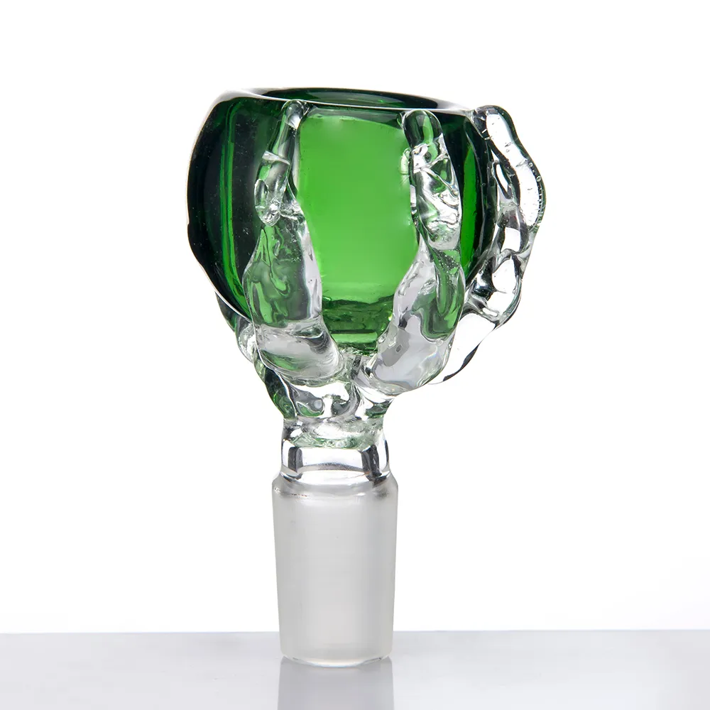 Dragon Claw Bow Glass Bowl Dry Herb holder 14mm & 18mm Male Joint For Glass Bongs Water Pipes