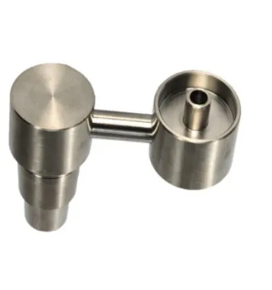 GR2 Domeless Titanium-nagel met mannelijke / vrouwelijke gewricht 10 mm 14mm19mm