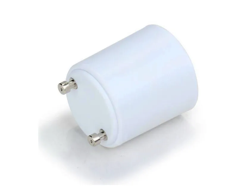 Adaptateur de douille de support de base de lampe GU24 à E27, convertisseur GU24 mâle à E27 femelle pour ampoules à led