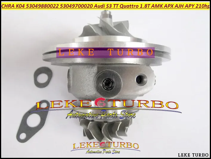 Turbo Cartuccia CHRA K04 020 53049880020 53049700020 Turbocompressore Audi S3 99- TT Quattro 1.8T 99- AJH AMK APX APY 1.8L 225HP