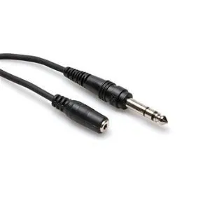 En gros noir 1.1 M câble d'extension Audio stéréo 3.5mm mâle à femelle livraison gratuite