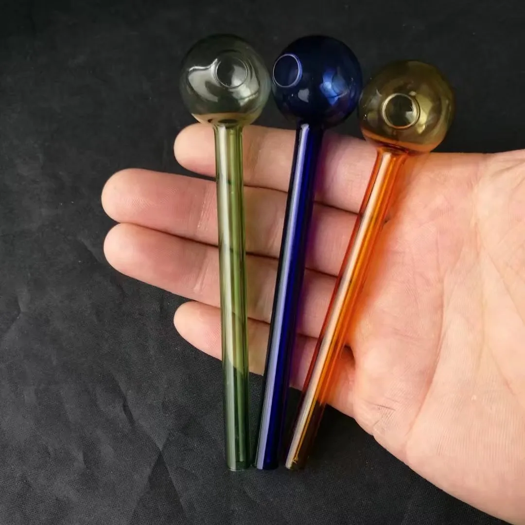 Cores de vidro de alta qualidade queimador de óleo tubo de tubo de vidro unhas Bongo fumando