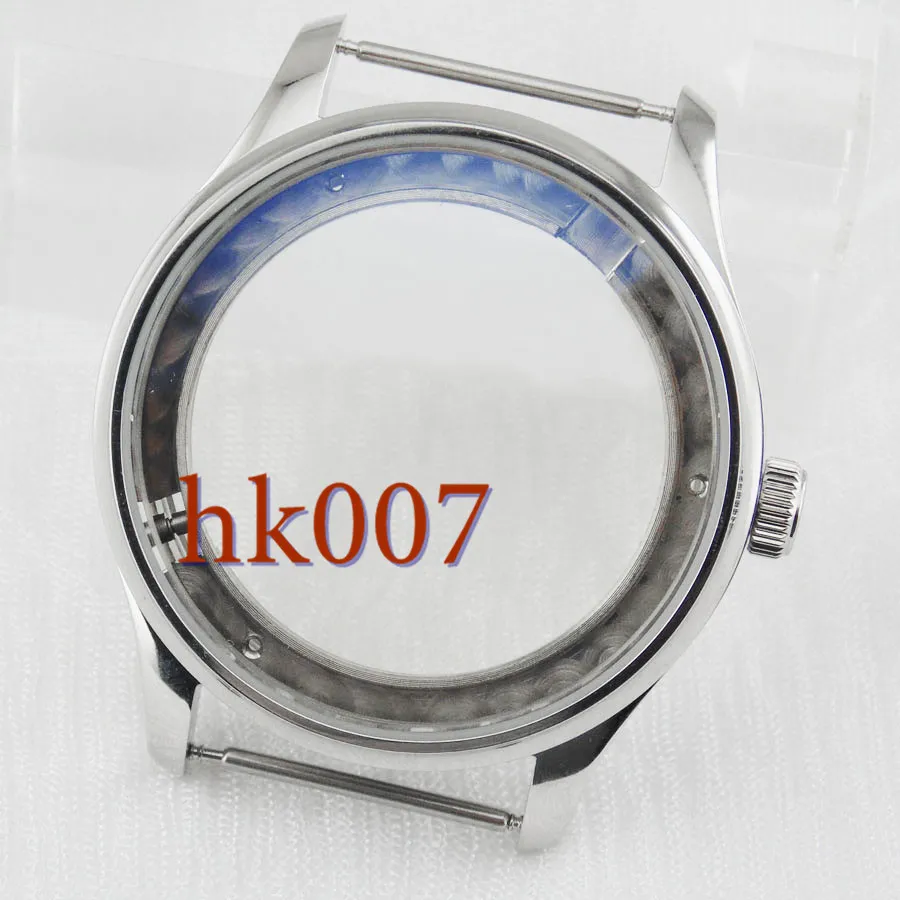 Sterile Stainless Steel Watch Case 43mm Seagull 2505 2530 Movement Kit