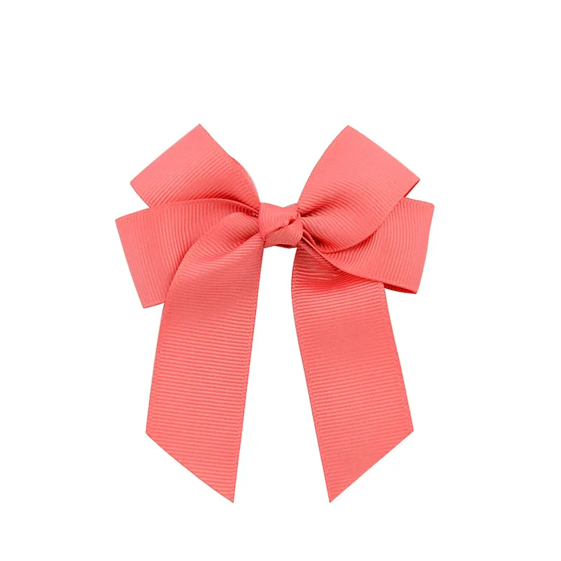 Baby Girls Bow Hairpins Barrette Grosgrain Ribbon Bows With Alligator Clips toddler Pinwheel Cheer Bow For Kids Hair Accessories YL617
