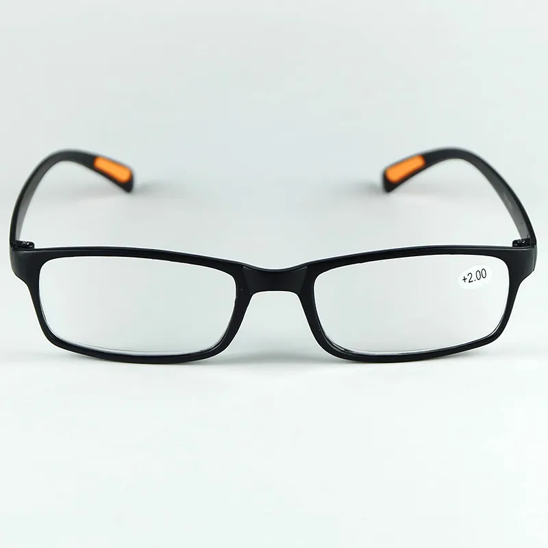 2021new Goede Kwaliteit Olders Leesbril Antislip Design Flexibele Licht Plastic Frame Hyperopia Brillen Gemengde Power Lens