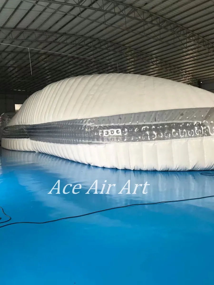 Customized PVC Tarpaulin Made Outdoor Trade Show And Event Tents Inflatable Shelter Igloo Marquee Tent Air Dome Tent For USA