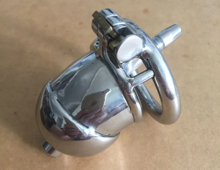 Stainless Steel Chastity Device BeltWith Urethral Sounds Catheter And Ring Size Cock Cage