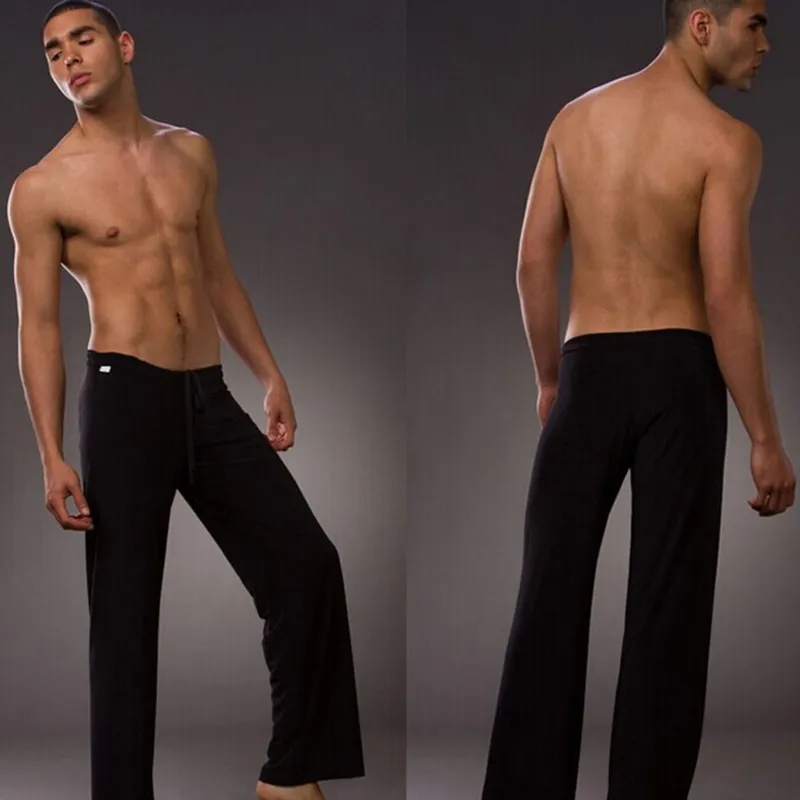 Calças YOGA calças de dormir masculinas roupas de dormir sexy para homens Manview yoga calças compridas cuecas calças 268s