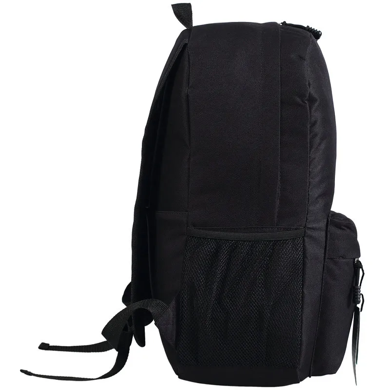 Zaino su maiale bianco e nero semplice è day pack cartunato borse da scuola pacchetto casual pacchetto di zaino macchino della scuola sportiva da esterno day7034474