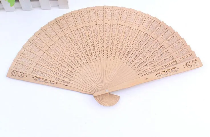 DHL Fedex Chinese style fragrance wood fan scented wood wedding hand fan For wedding gift