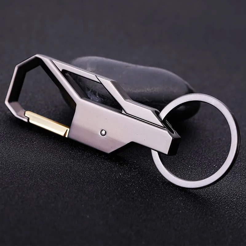 Metal car key ring men creative metal pendant small gift activities can be customized LOGO KR043 Keychains a 