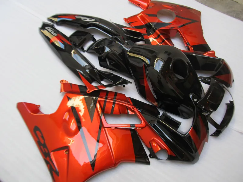 Bodywork Fairing kit for Honda CBR60O F2 91 92 93 94 wine red black fairings set CBR600 F2 1991-1994 OY09